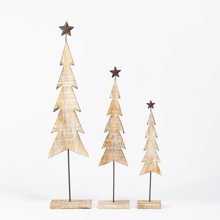 Small Slim Wooden Tree