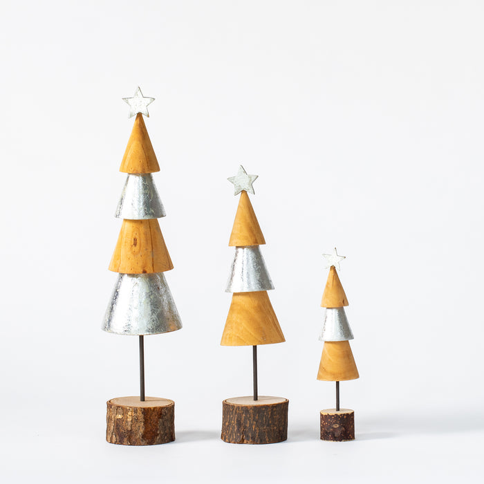 Small Wooden Xmas Tree