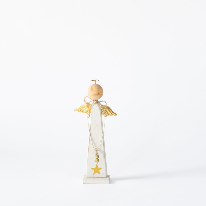 Small Long Angel on Plinth