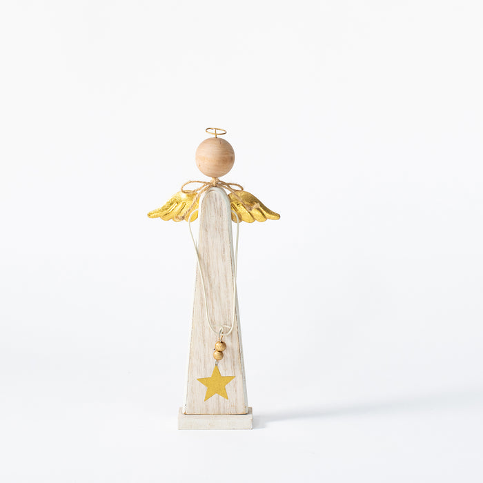 Medium Long Angel on Plinth