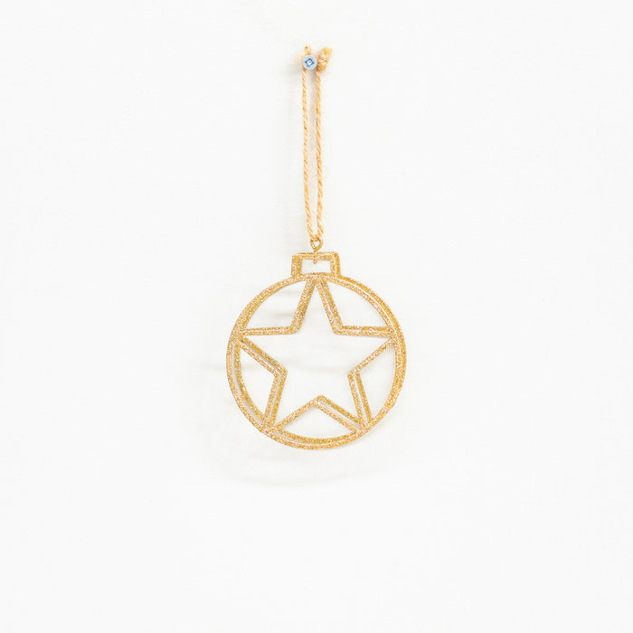 Gold Double Star Hanger