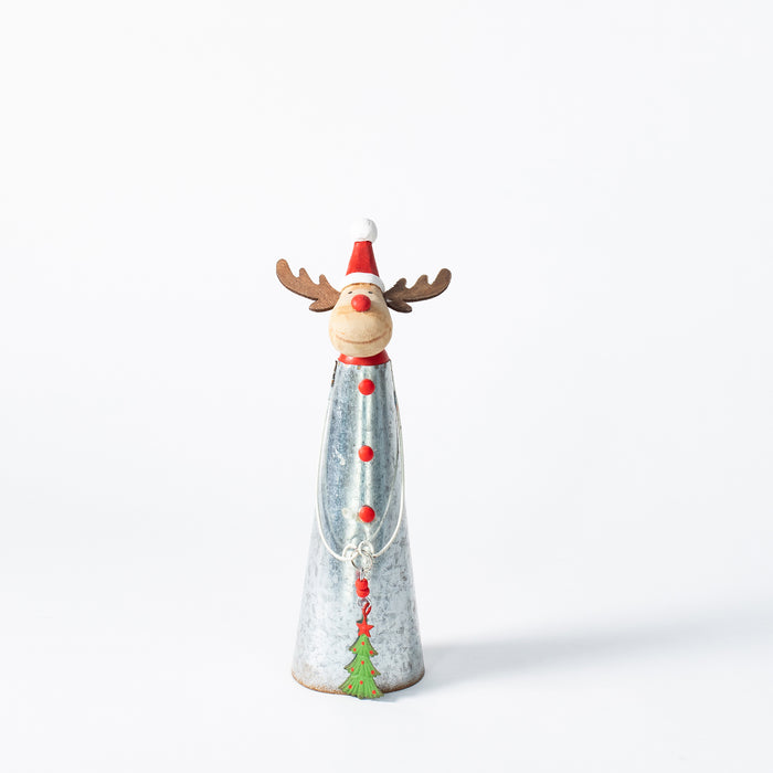 Small Whimsical Reindeer Cone