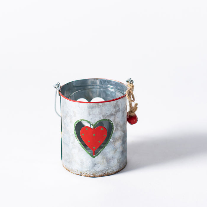 Heart Tealightholder with Glass