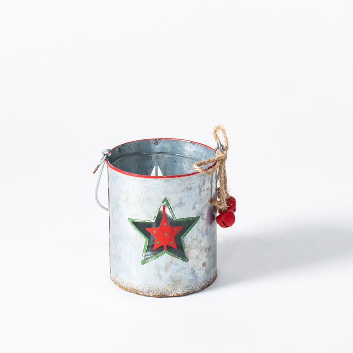 Star Tealightholder with Glass