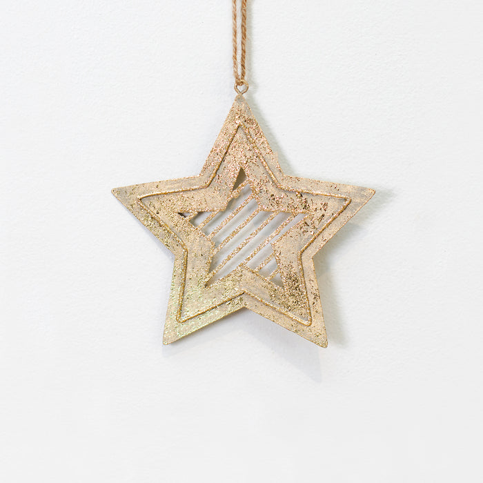 Small Metal Star Hanger