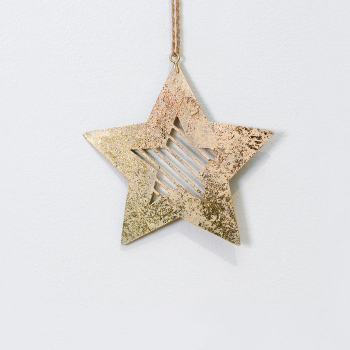 Small Metal Star Hanger