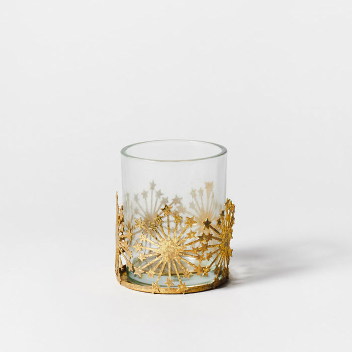 Large Stars Snowflake Votive