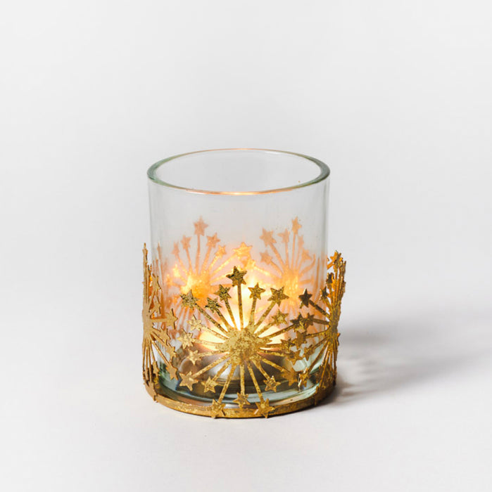 Large Stars Snowflake Votive