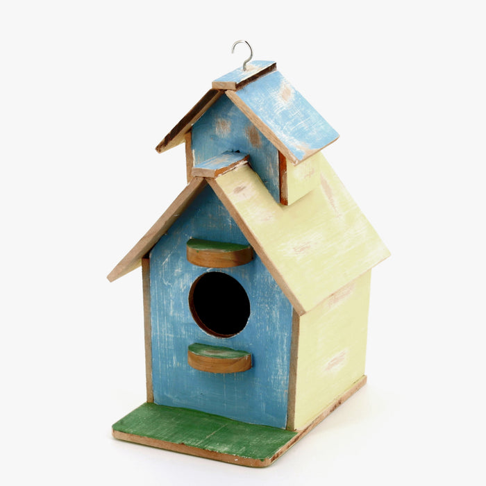 Two Storey Teak Birdhouse