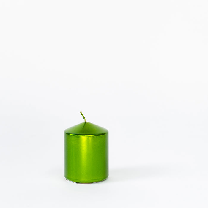Small Pillar Candle - Green