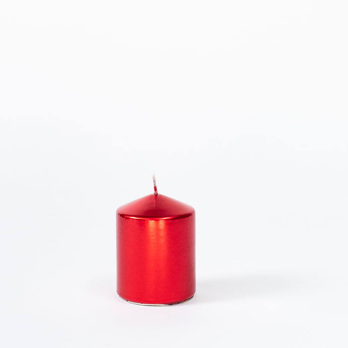 Small Pillar Candle - Red