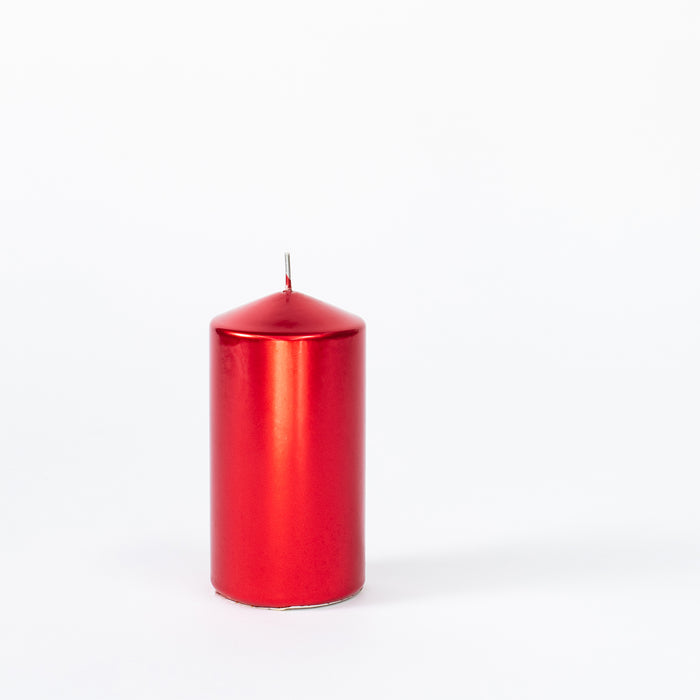 Medium Pillar Candle - Red