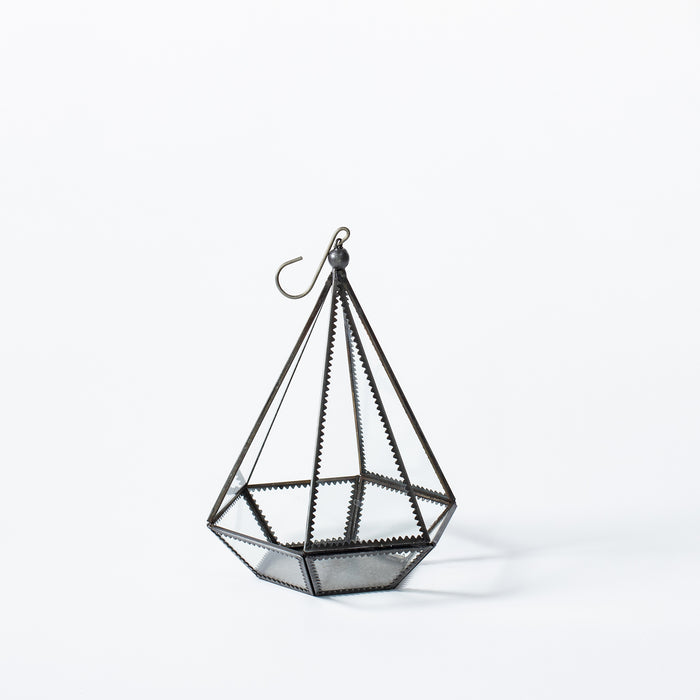 Small Hanging Pyramid Holder