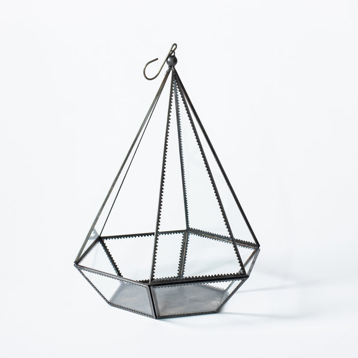 Large Hanging Pyramid Holder