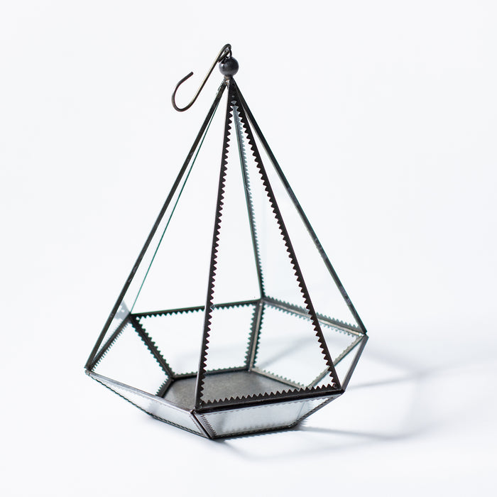 Large Hanging Pyramid Holder