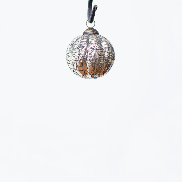 Small Bauble - Antique Silver