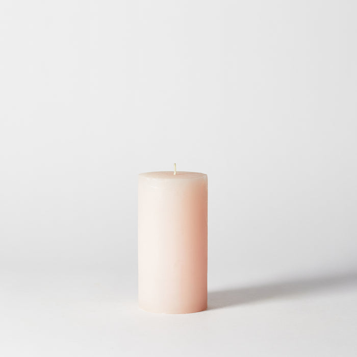 Med Pillar Candle - Pastel Pink