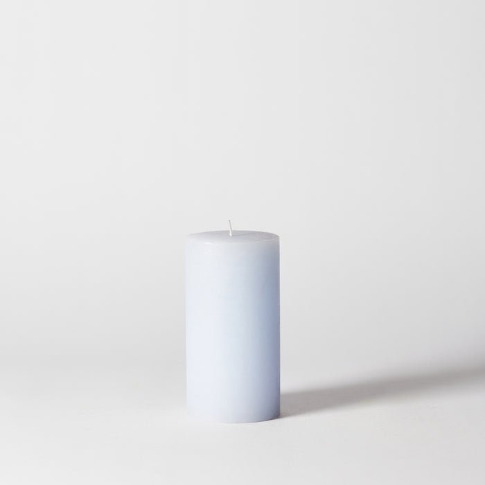 Med Pillar Candle - Pastel Blue