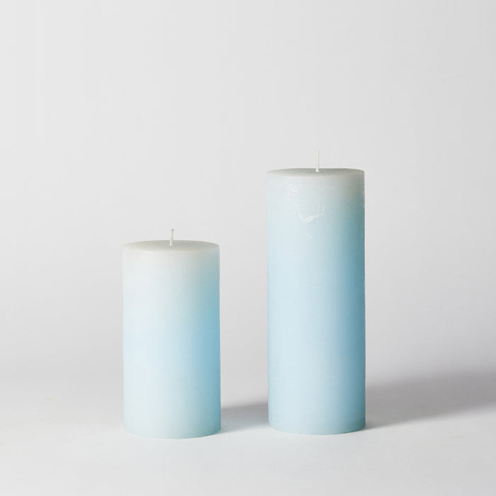 Large Pillar Candle - Pastel Mint