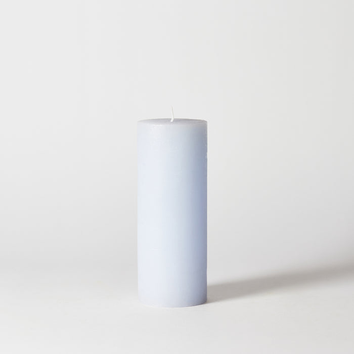 Large Pillar Candle - Pastel Blue