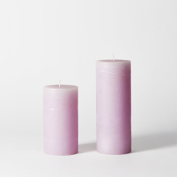 Large Pillar Candle - Violet
