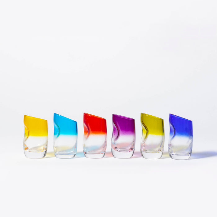 Assorted Set of 6 Shot Glasses