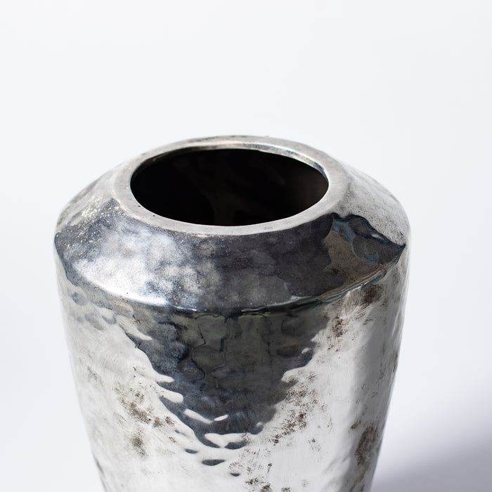 Large Vase - Silver