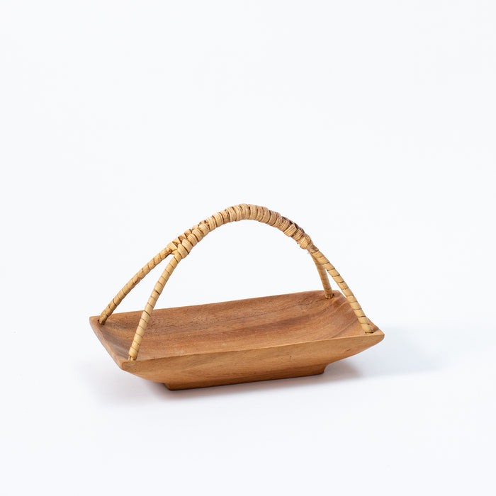 Small Rectangular Handled Tray