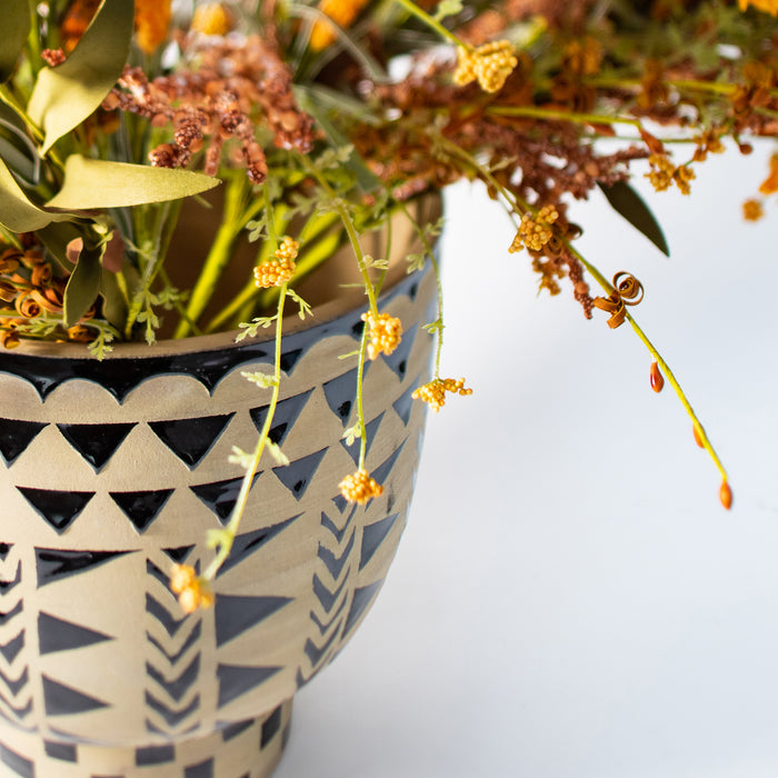 Small Footed Fruit Bowl