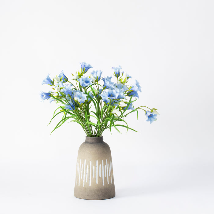 Small Vase - Sand / Stripes
