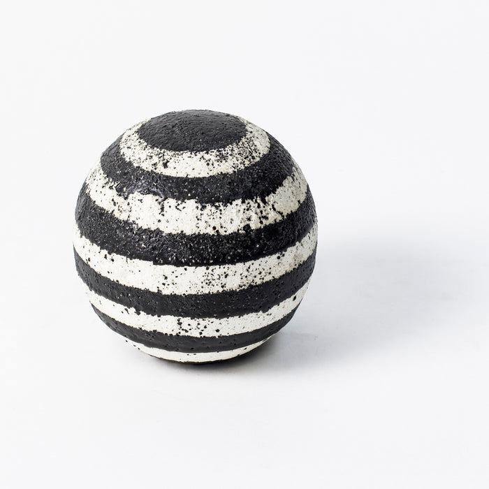 Large Horizontal Striped Sphere