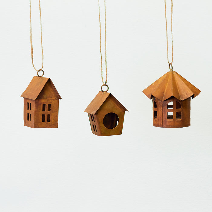 Set of Three Birdhouses