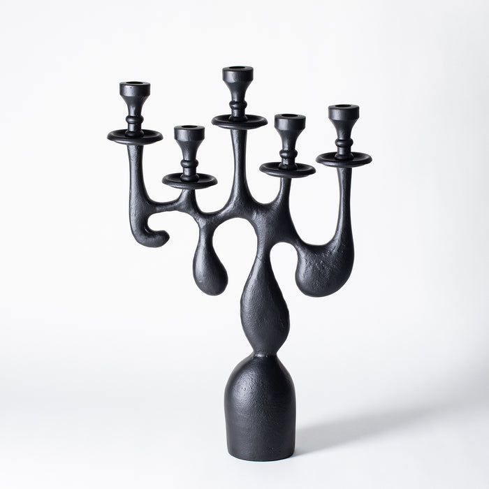 Large Abstract Candleholder