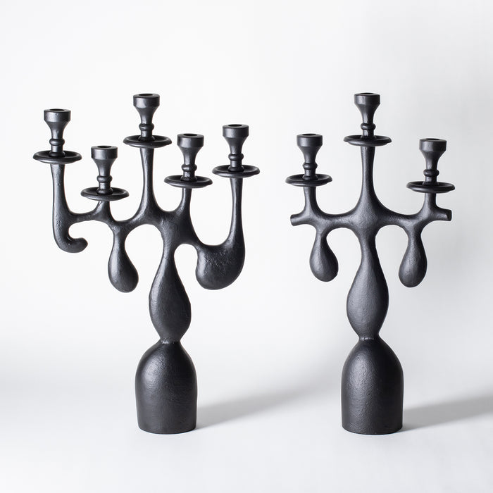 Large Abstract Candleholder