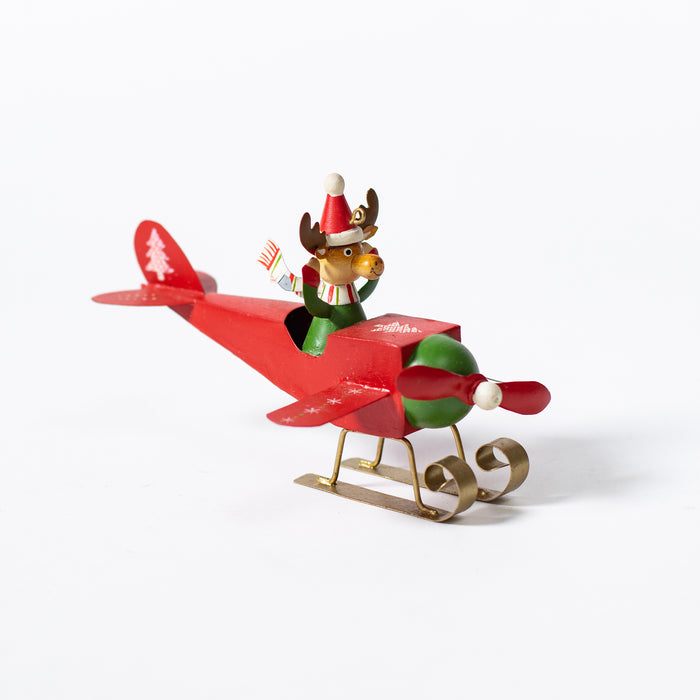 Red Reindeer Seaplane Hanger