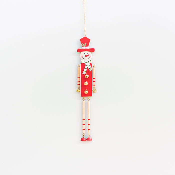 Medium Wooden Snowman Hanger