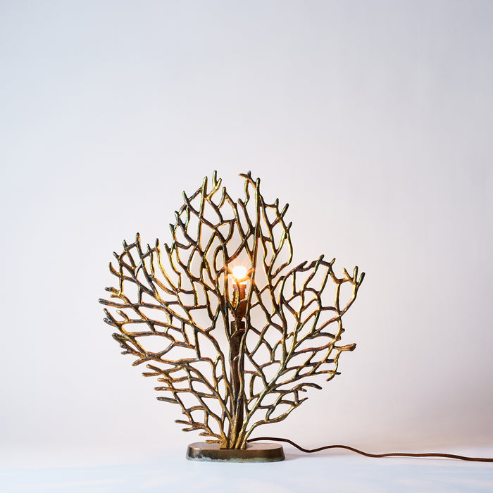 Large Coral Lampbase