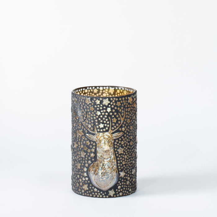 Large Stag Votive with Stars