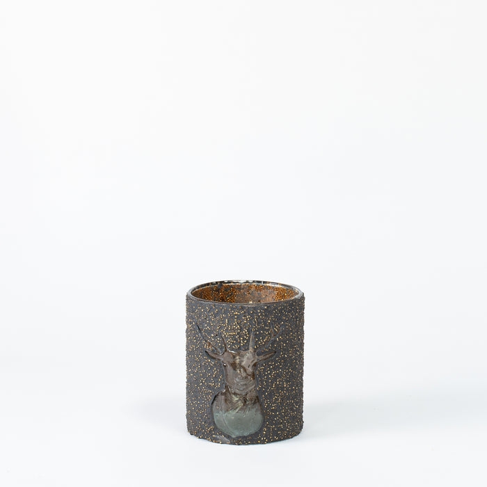 Medium Stag Votive with Beads