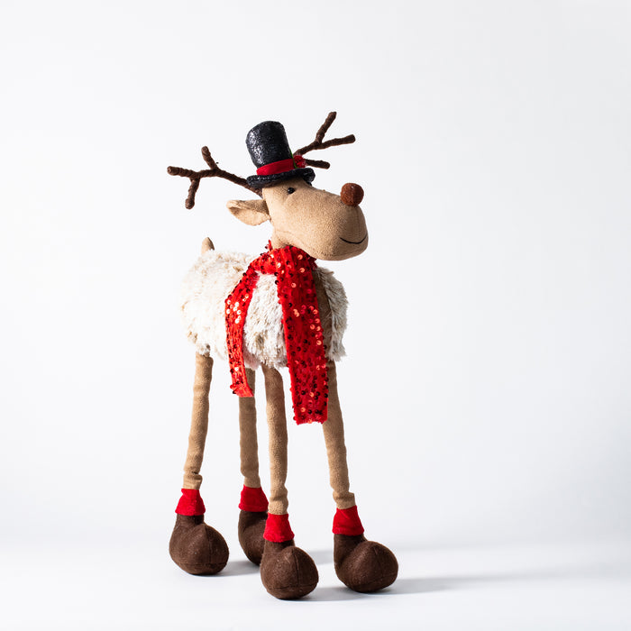 Standing  Reindeer with Long Legs