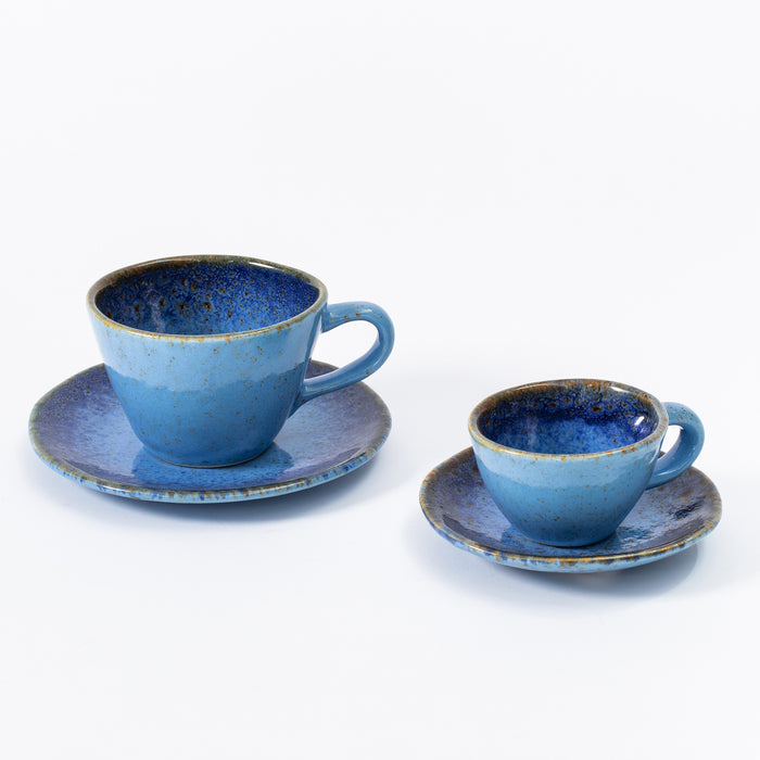 Espresso Cup and Saucer - Azure