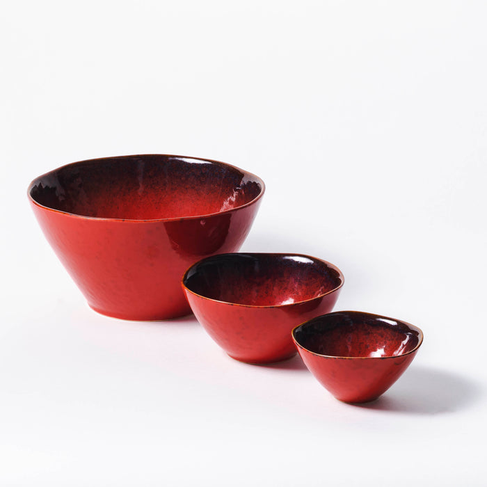 Small Deep Bowl - Red