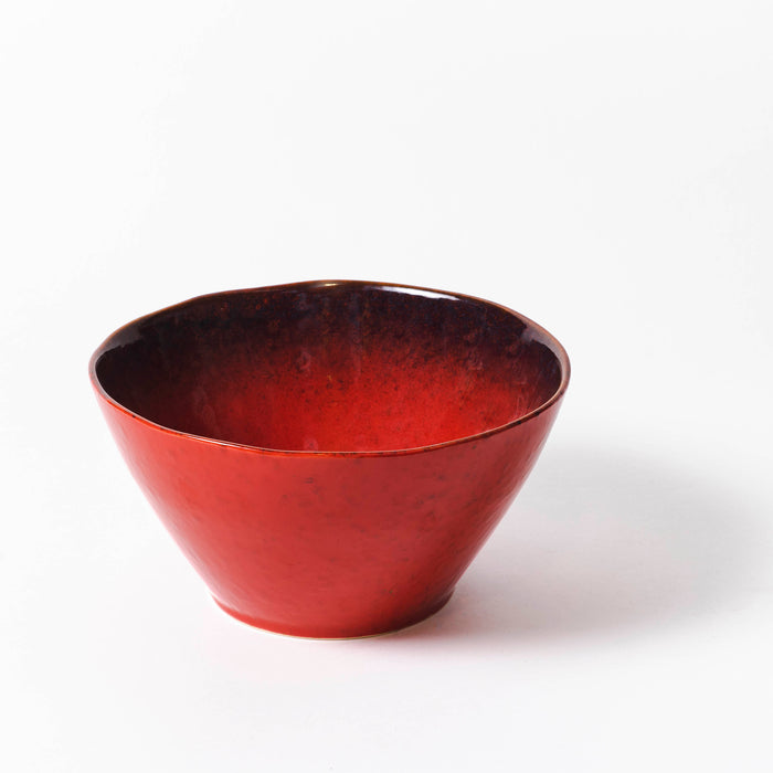 Large Deep Bowl - Red