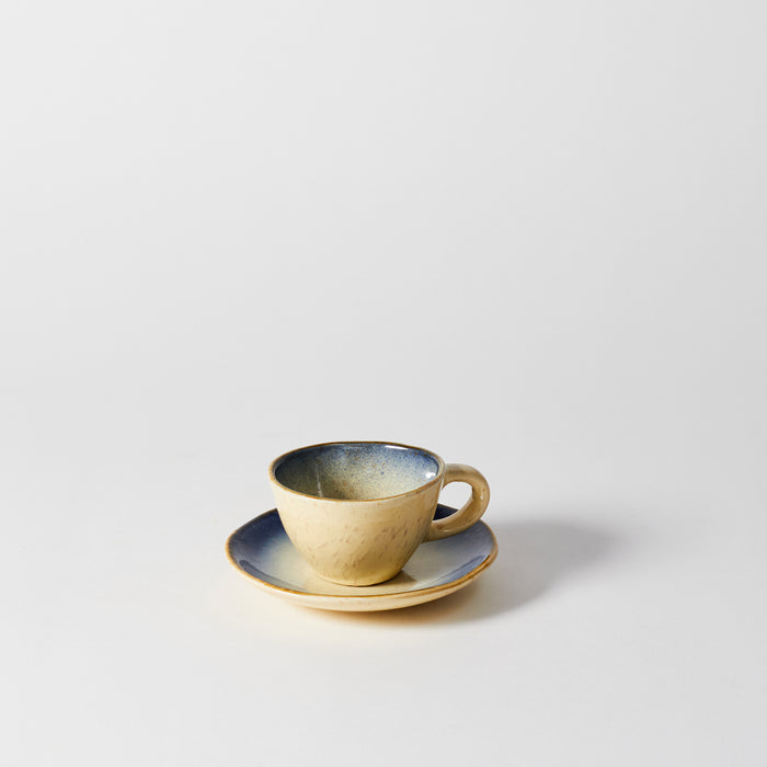 Espresso Cup and Saucer - Ivory