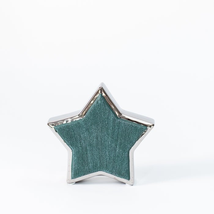 Small Outlined Star - Green