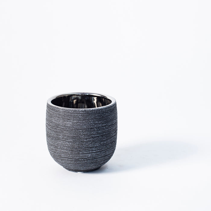 Small Cachepot - Charcoal