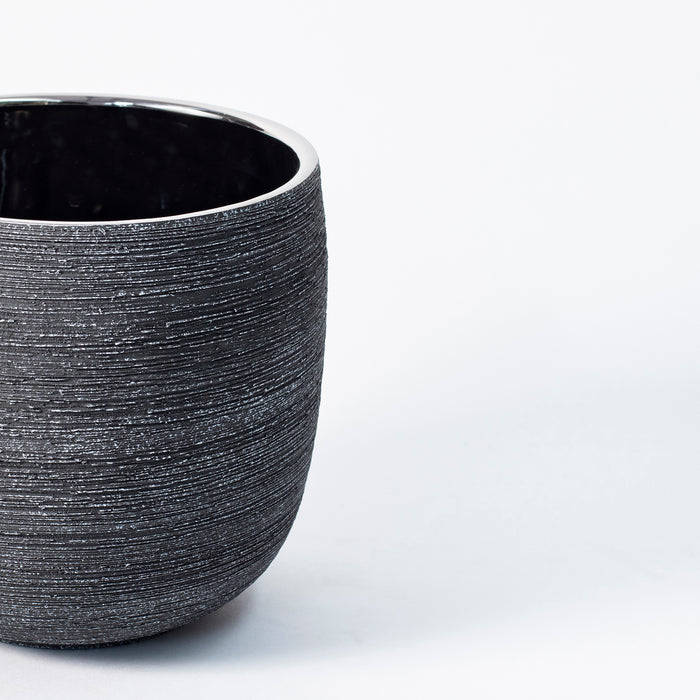 Small Cachepot - Charcoal