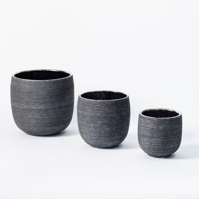 Medium Cachepot - Charcoal