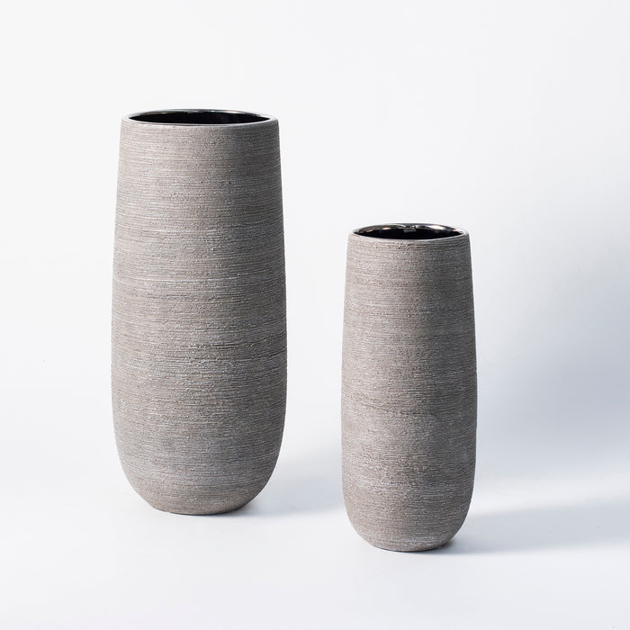 Small Slim Vase - Grey