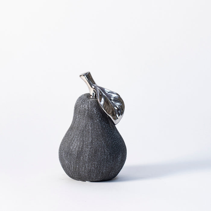 Large Pear - Charcoal
